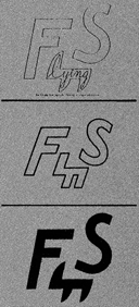 Flying Scot logo squiggle