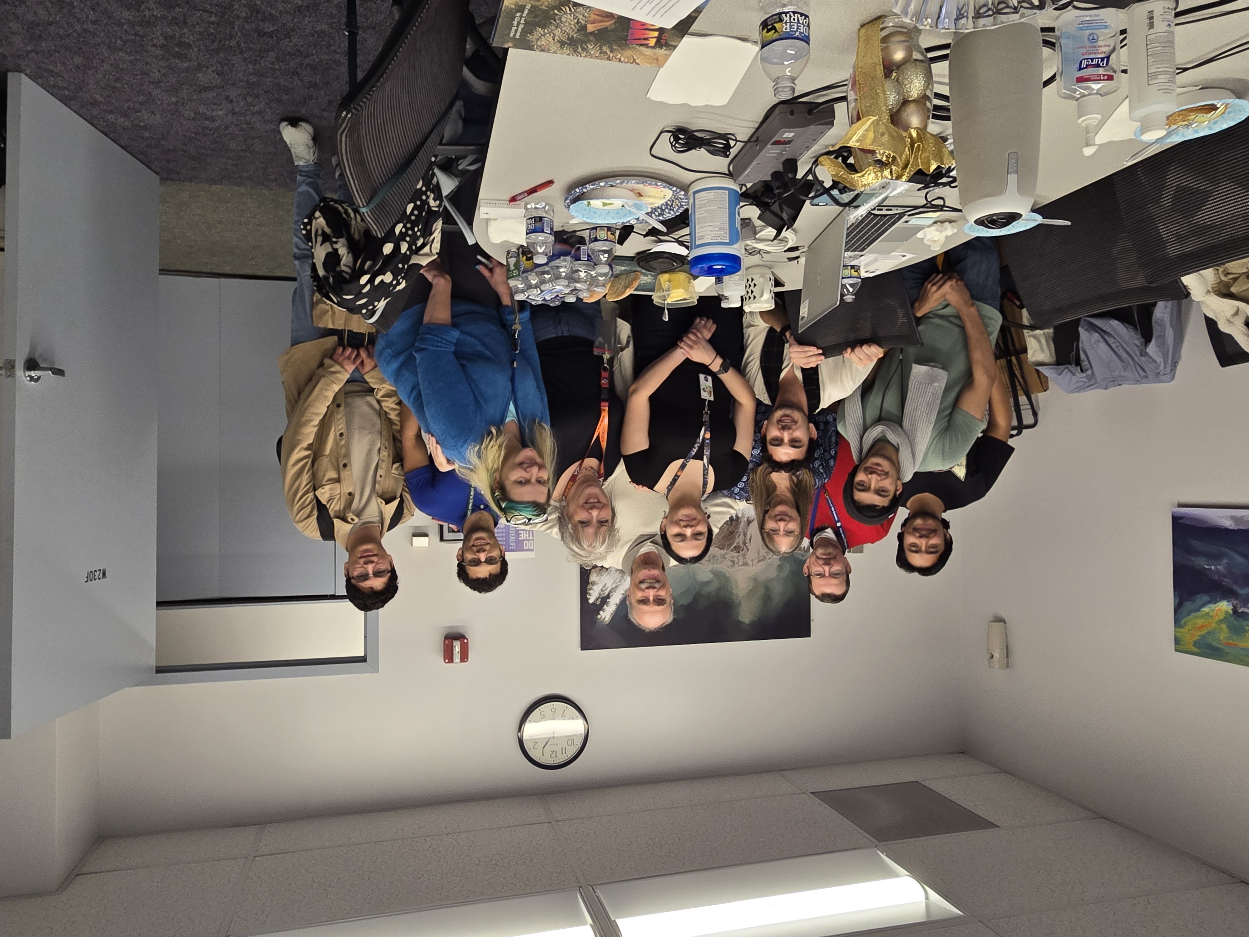 Goddard Toastmasters holiday potluck meeting